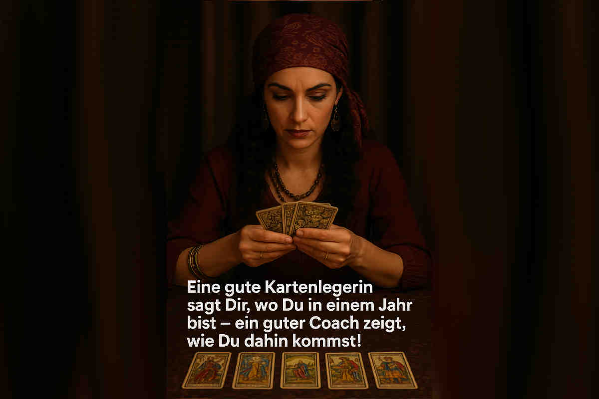 Coaching statt Kartenlegen – wie Du Dein Leben selbst in die Hand nimmst